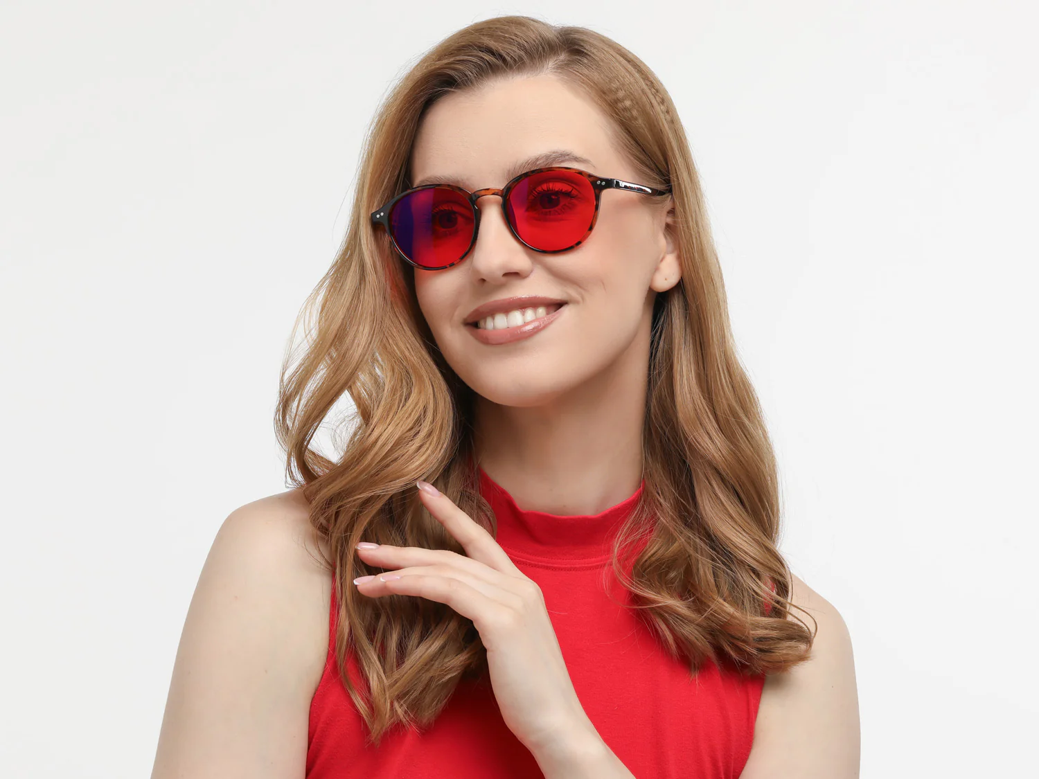 Capri Dark - Blueblocker Brille Tortoise - Image 6