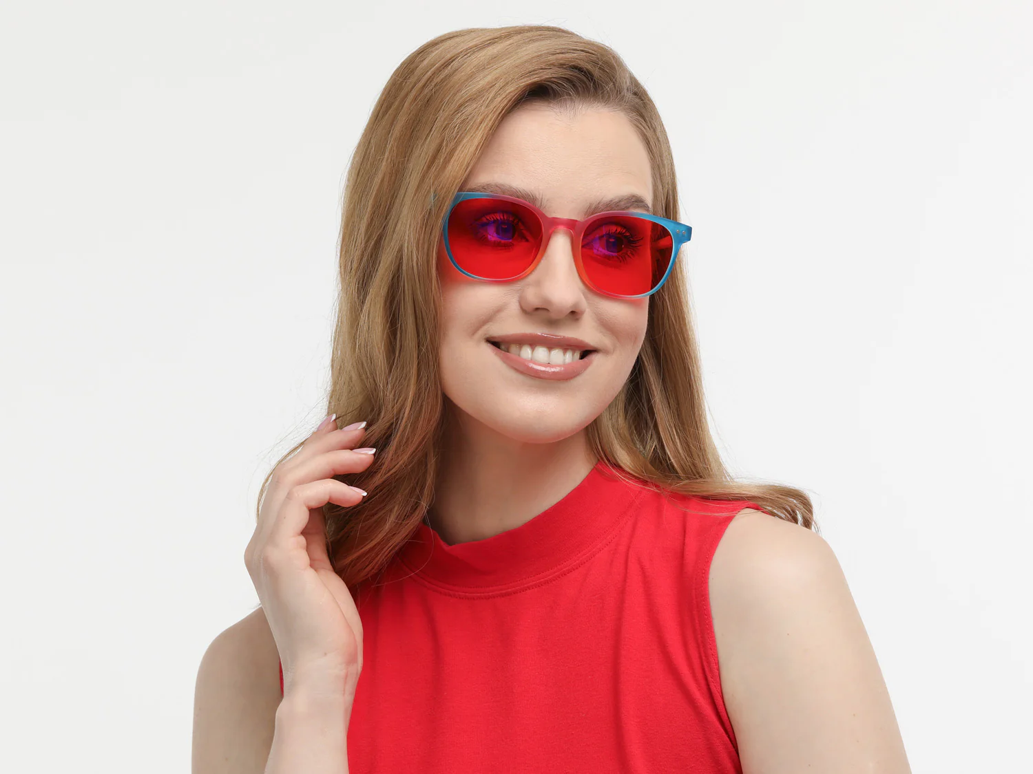 Italia Dark - Blueblocker Brille 3-farbig - Image 4