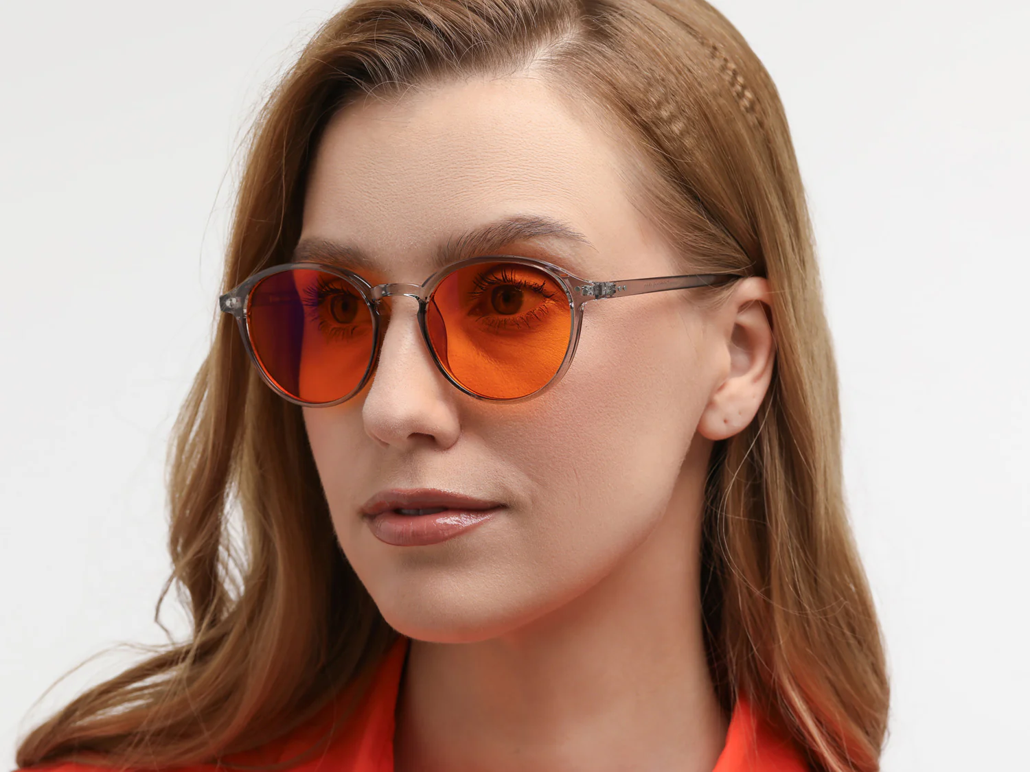 Capri Sleep - Blueblocker Brille Grau-Transparent - Image 6