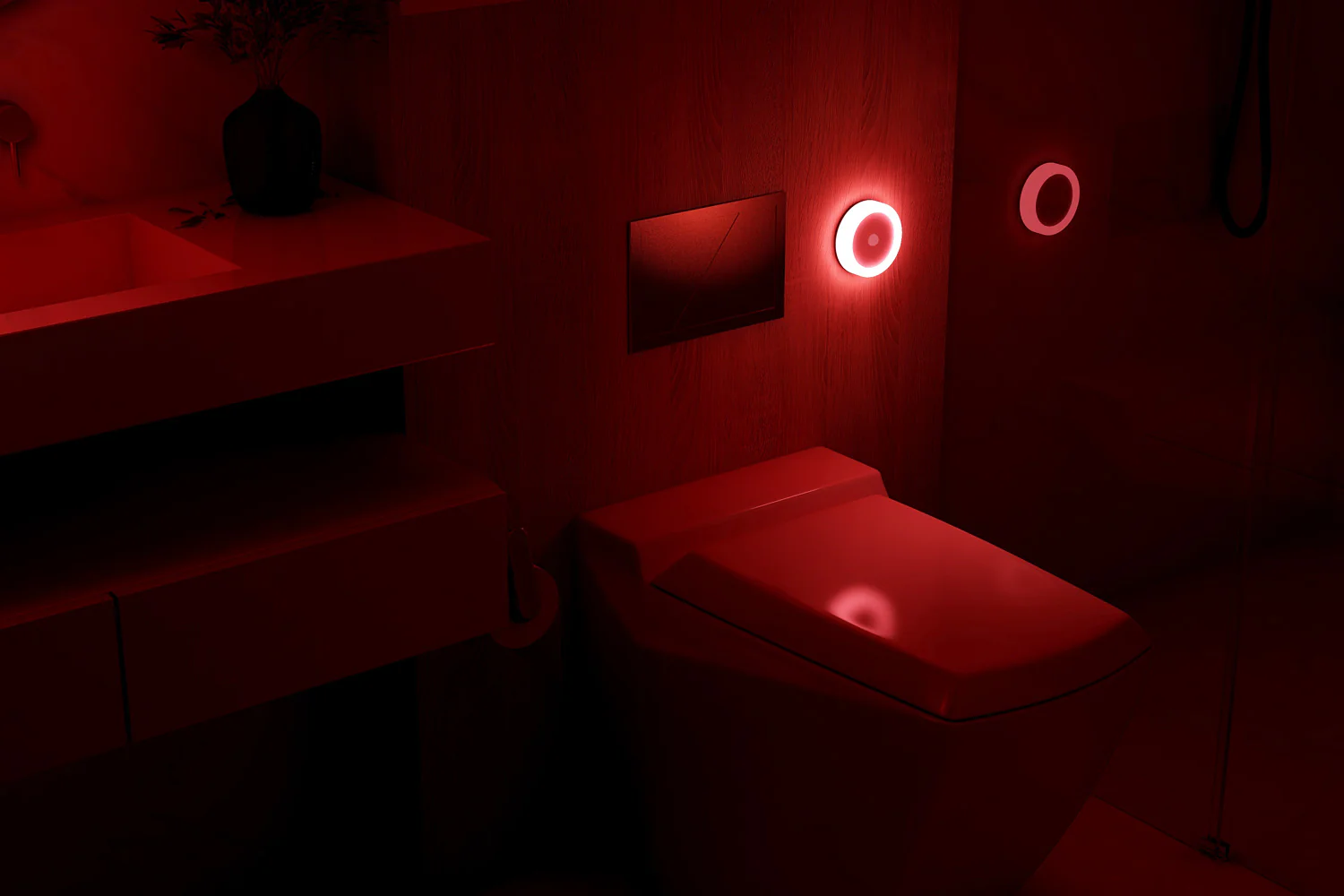 Amico - Akku Nachtlicht Rot (3er-Pack) - Image 3