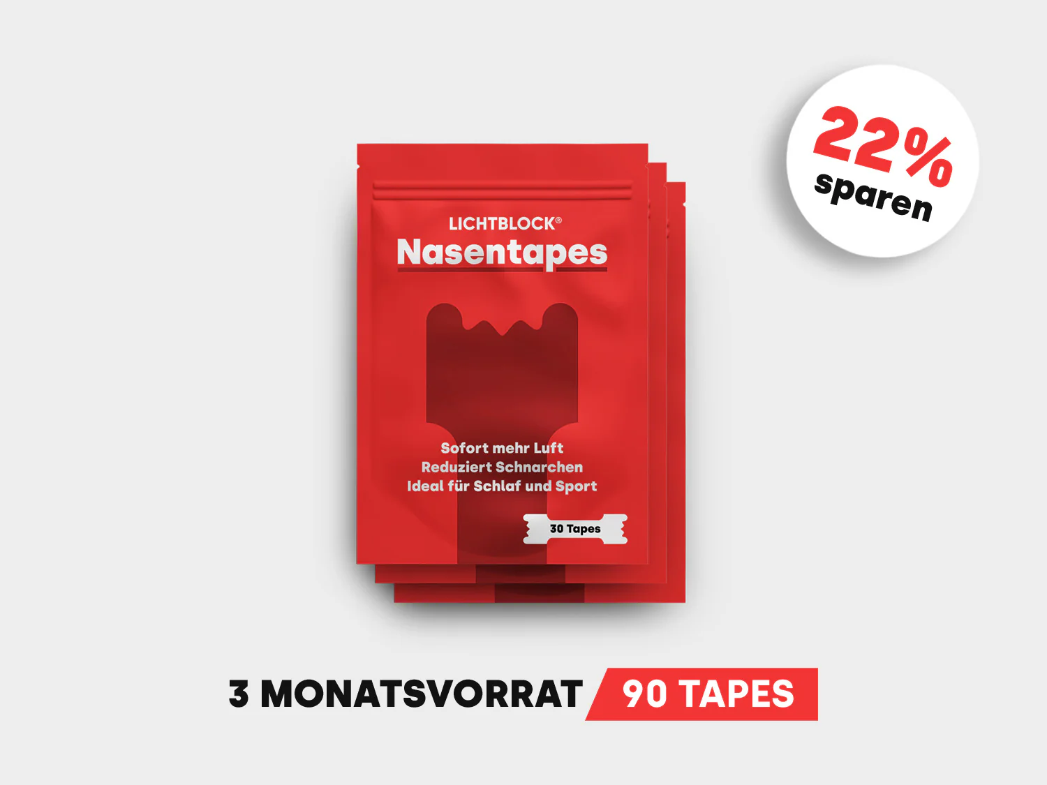 Lichtblock® Nasentapes für freie Atemwege - Image 11